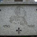 Stele d une croix au mont des alouettes