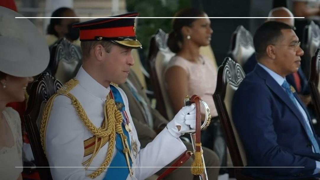 William et Kate en Jamaique @screenshot: youtube: royal family